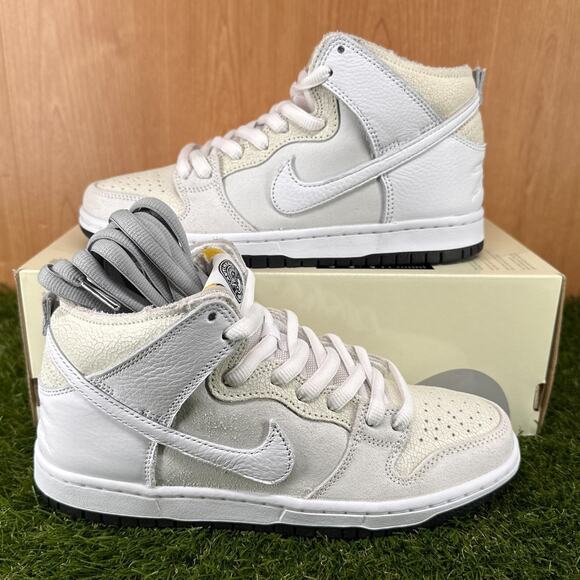 Nike SB Dunk High Antihero White Black Sneakers HM5837-100 Men\'s Size 6.5 main image 5